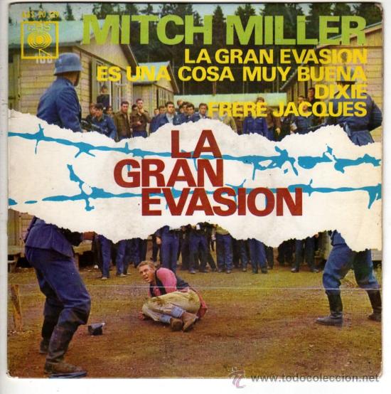 Discos de vinilo: Discos (La gran Evasion) 4 Temas - Foto 1