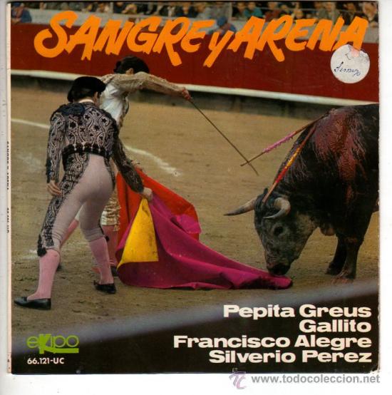 Discos de vinilo: Discos (Sangre y Arena) Pasodobles - Foto 1