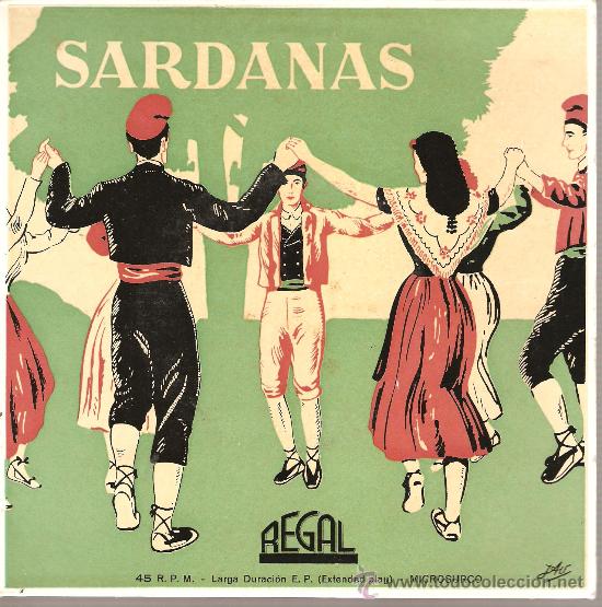 Discos de vinilo: EP SARDANES -  COBLA LA PRINCIPAL DE LA BISBAL : JUNY + 3 - Foto 1