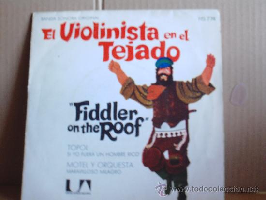 Discos de vinilo: TOPOL --- EL VIOLINISTA EN EL TEJADO - Foto 1
