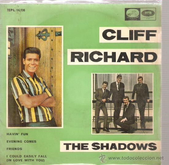 Discos de vinilo: EP CLIFF RICHARD & THE SHADOWS : HAVIN&acute;FUN - Foto 1