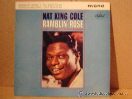 Discos de vinilo: NAT KING COLE ---- RAMBLIN&acute;ROSE + 3 - Foto 1