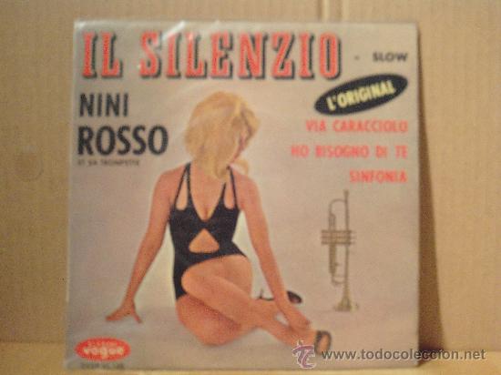 Discos de vinilo: NINI ROSSO ---- IL SILENZIO + 3 - Foto 1