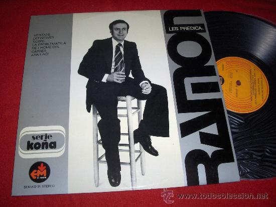 Discos de vinil: RAMON Les Predica LP 1978 EM CATALA HUMOR EXCELENTE ESTADO