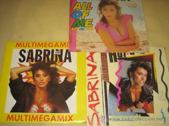 Discos de vinilo: LOTE DE TRES SINGLES SABRINA - Foto 1