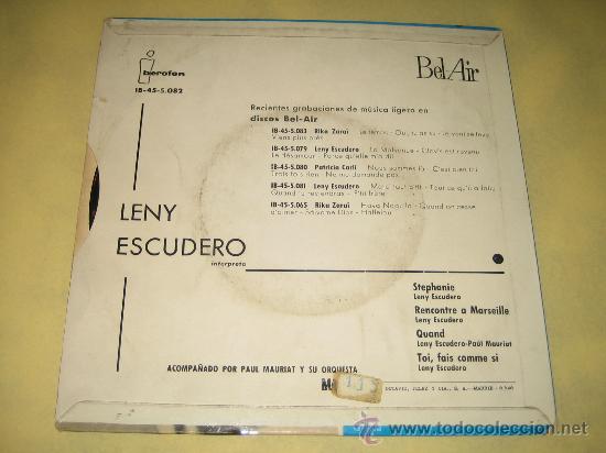 Discos de vinilo: LENY ESCUDERO - 1964 - Foto 2