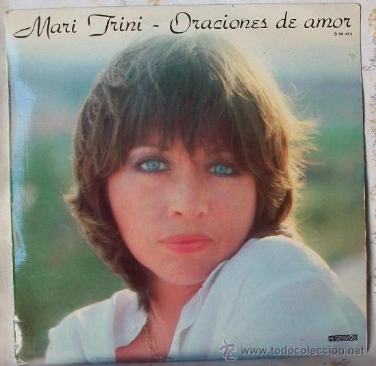 Discos de vinilo: Discos (Mari Trini) Oraciones de Amor - Foto 1