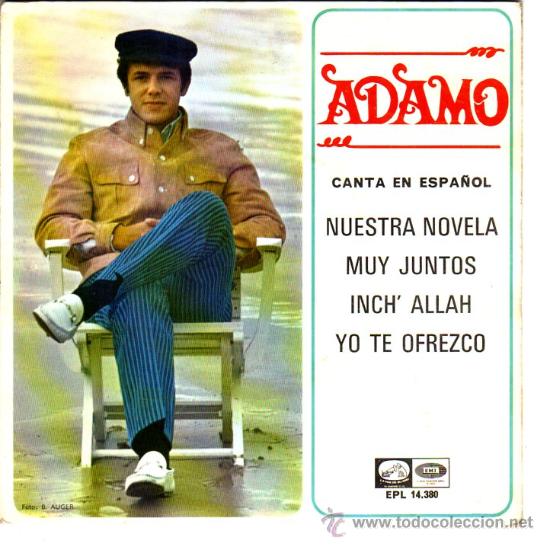 Discos de vinilo: Discos (Adamo) - Foto 1