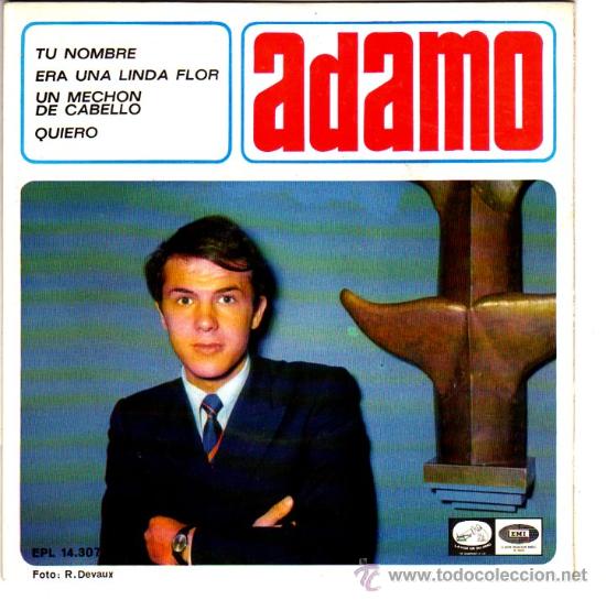 Discos de vinilo: Discos (Adamo) - Foto 1