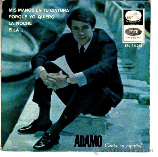 Discos de vinilo: Discos (Adamo) - Foto 1