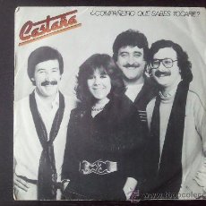 Discos de vinilo: CASTAÑA - ¿COMPAÑEIRO QUE SABES TOCARE? - SINGLE VINILO 7” - 2 TRACKS - 1982. Lote 25198197