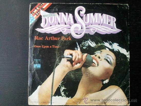 Discos de vinilo: DONNA SUMMER - MAC ARTHUR PARK - SINGLE VINILO 7&rdquo; - 2 TRACKS - 1978 - Foto 1