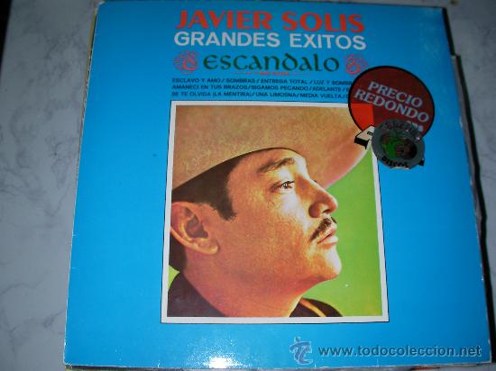 Discos de vinilo: LP JAVER SOLIS - ESCANDALO - D2 - Foto 1