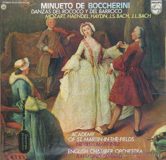 Discos de vinilo: danzas de Roccoco y Barroco - Philips 1975 - Foto 1