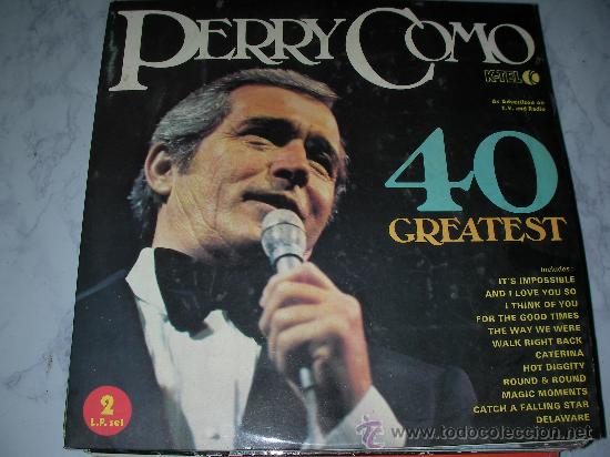 Discos de vinilo: LP PERRY COMO 40 GREATEST - Foto 1