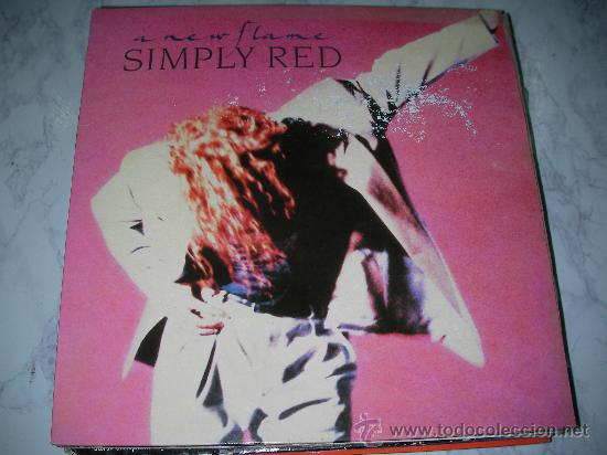 Discos de vinilo: LP SIMPLY RED - A NEW FLAME - D7 - Foto 1