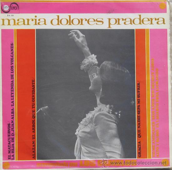 Discos de vinilo: M&ordf; Dolores Pradera	Zafiro1969 - Foto 1