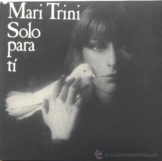 Discos de vinilo: Mari Trini / Solo para ti -  Hispavox 1978 - Foto 1