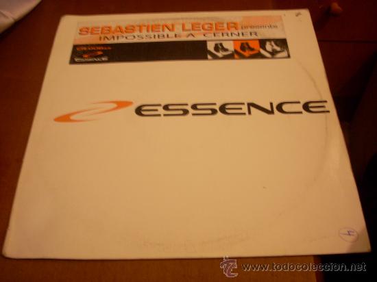 Discos de vinilo: Maxi-single 12 pulgadas. Impossible a Cerner, de Sebastien Leger. - Foto 1