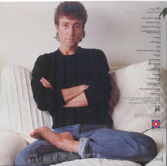 Discos de vinilo: John Lennon The Collection	EMI	1982 - Foto 2