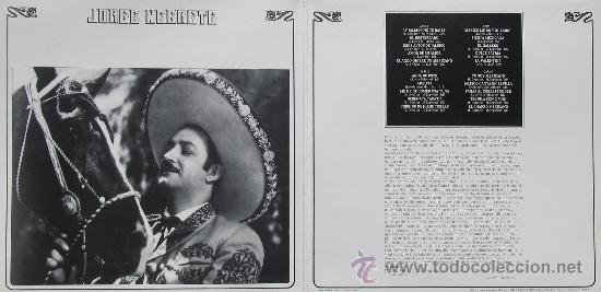Discos de vinilo: Jorge Negrete	Mexicana	Doble LP Epic	1981 - Foto 2
