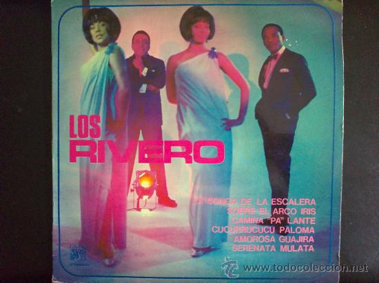 Discos de vinilo: LOS RIVERO, LA CONGA DE LA ESCALERA - LP - Foto 1