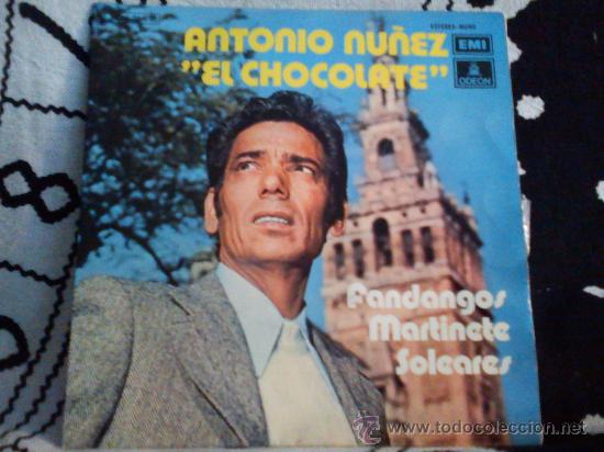 Discos de vinilo: ANTONIO NU&Ntilde;EZ EL CHOCOLATE ----- 1973 ----- - Foto 1