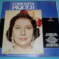 Discos de vinilo: LP CONCHITA PIQUER. NO ME QUIERAS TANTO Y OTRAS. COLUMBIA. Lote 25373994