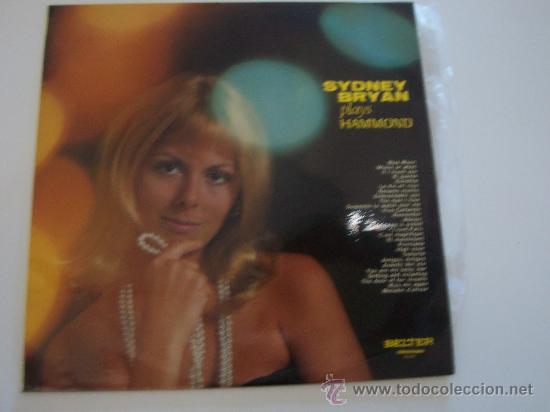 Discos de vinilo: SYDNEY BRYAN PLAYS HAMMOND LP LOUNGE BELTER - Foto 1