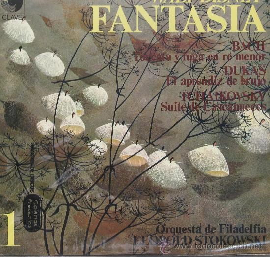 Discos de vinilo: Fantasia  = Walt Disney = Clave	1967 - Foto 1