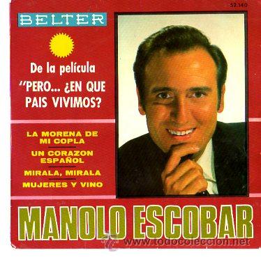 Discos de vinilo: Discos (Manolo Escobar) - Foto 1