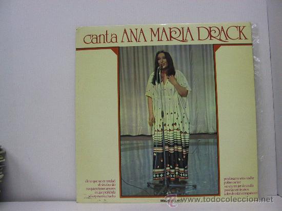 Discos de vinilo: ANA MARIA DRACK - CANTA... - DIAL DISCOS 1978 - Foto 1
