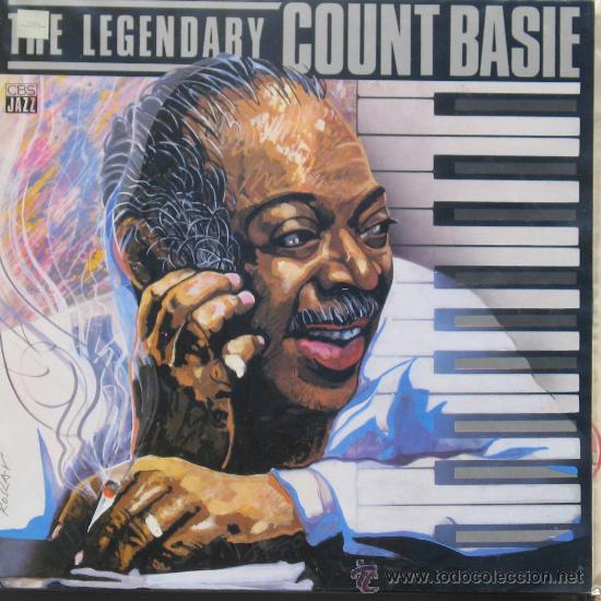 Discos de vinilo: the legendary Count Basie - CBS	1984 - Foto 1