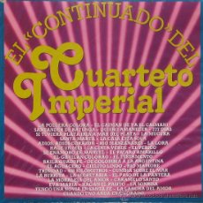 Discos de vinilo: EL CONTINUADO DEL CUARTETO IMPERIAL	= CBS 1980