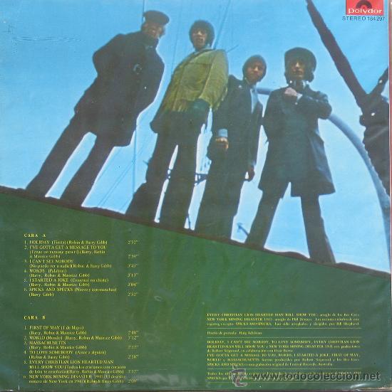 Discos de vinilo: Lo mejor de Bee Gees - Polydor 1969 - Foto 2
