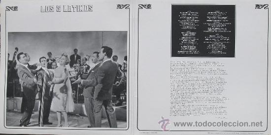 Discos de vinilo: Cinco Latinos, los - Doble LP - EPIC	-1981 - Foto 2