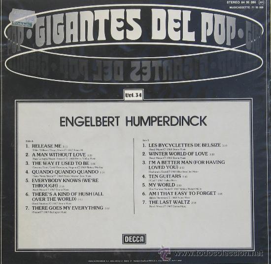 Discos de vinilo: Engelbert Humperdinck	DECCA	1981 - Foto 2