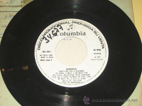 Discos de vinilo: BARRABAS - PROMO - 1981 - Foto 2
