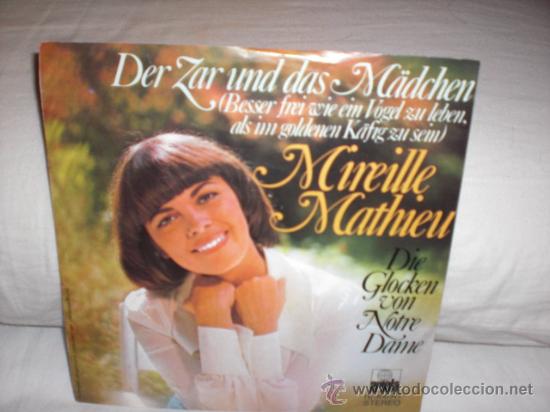 Discos de vinilo: mireille mathieu-der zar und das m&auml;dchen-single aleman - Foto 1