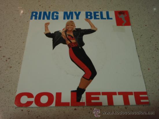 Discos de vinilo: COLLETTE  ( RING ME BELL - SAVE YOURSELF )    1989-HOLANDA   SINGLE45    CBS - Foto 1