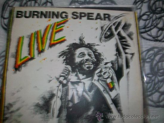 Discos de vinilo: burning spear lp live - Foto 1