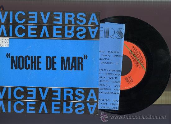 Vinyl-Schallplatten: VICEVERSA SIN JOAQUIN SABINA  7 PROMO 1988