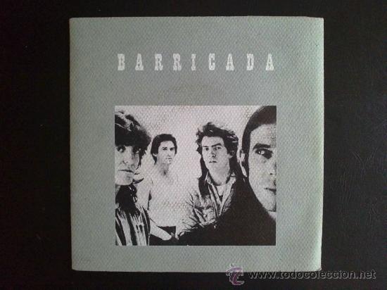 Discos de vinilo: BARRICADA, POR SALIR CORRIENDO. SINGLE DE VINILO - Foto 1