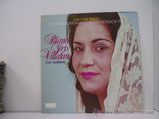 Dischi in vinile: BLANCA IRIS VILLAFANTE - CON GRAN PLACER...  - RARO EDICION U.S.A. - ANSONIA 1983