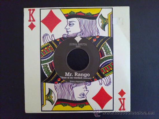 Discos de vinilo: MR RANGO, DIME SI ES VERDAD - SINGLE DE VINILO - Foto 1