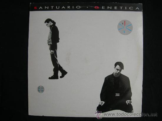 Discos de vinilo: LP SANTUARIO - GENETICA - Foto 1
