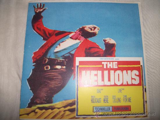 Discos de vinilo: THE HELLIONS -TURKEY BASTER RECORDS / CON LETRAS - Foto 1