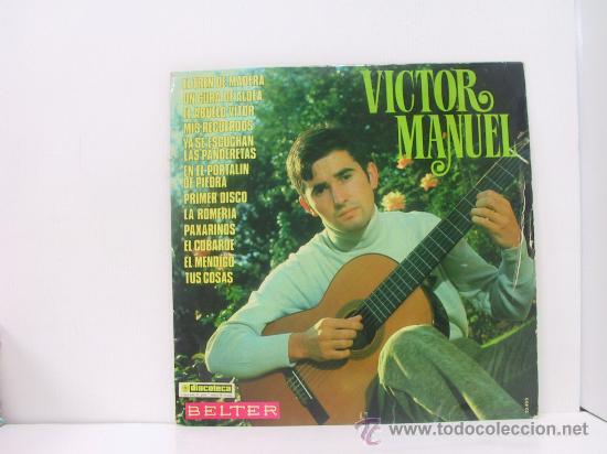 Discos de vinilo: VICTOR MANUEL - EL TREN DE MADERA... - BELTER 1970 - Foto 1