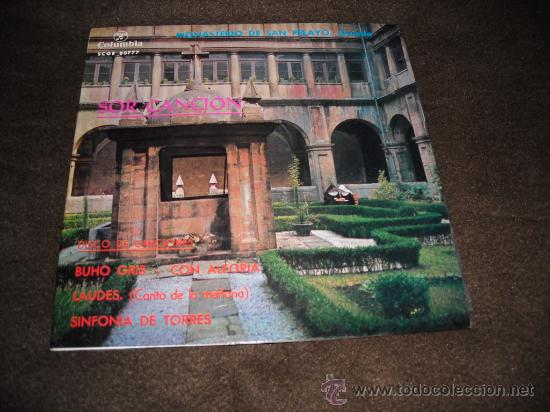 Discos de vinilo: SOR CANCION DISCO DE CANCIONES EP  1964 - Foto 1