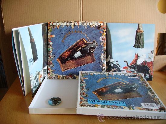 Discos de vinilo: WORLD PARTY ---- MESSAGE IN THE BOX - Foto 1
